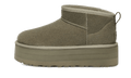 UGG Classic Ultra Mini Platform Moss Green