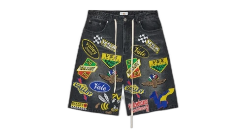 Vale Forever Passport Jorts Black